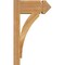 Ekena Millwork Thorton Arts & Crafts Rough Sawn Outlooker, Western Red Cedar, 6"W x 12"D x 20"H OUT06X12X20THR03RWR - alternate 2